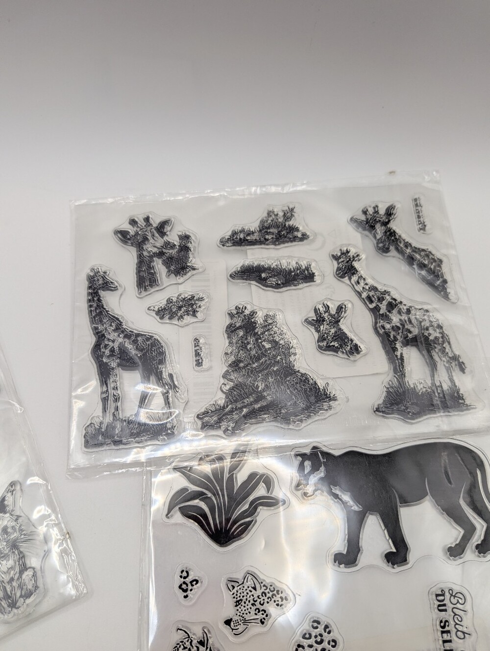 Lot of Clear silicon stamps Animal Crafts Cozy Journal Cards Cats Kittens - Picture 4 of 13